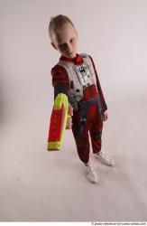 DENISA PILOT STANDING POSE WITH GUN 2